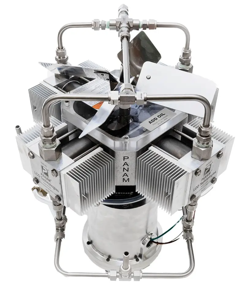 Crossfire solar instrument air compressor